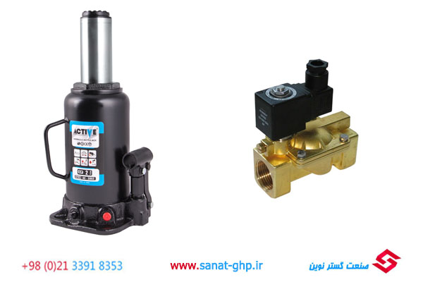شیر برقی فشار قوی برند صنعت گستر پنوماتیک